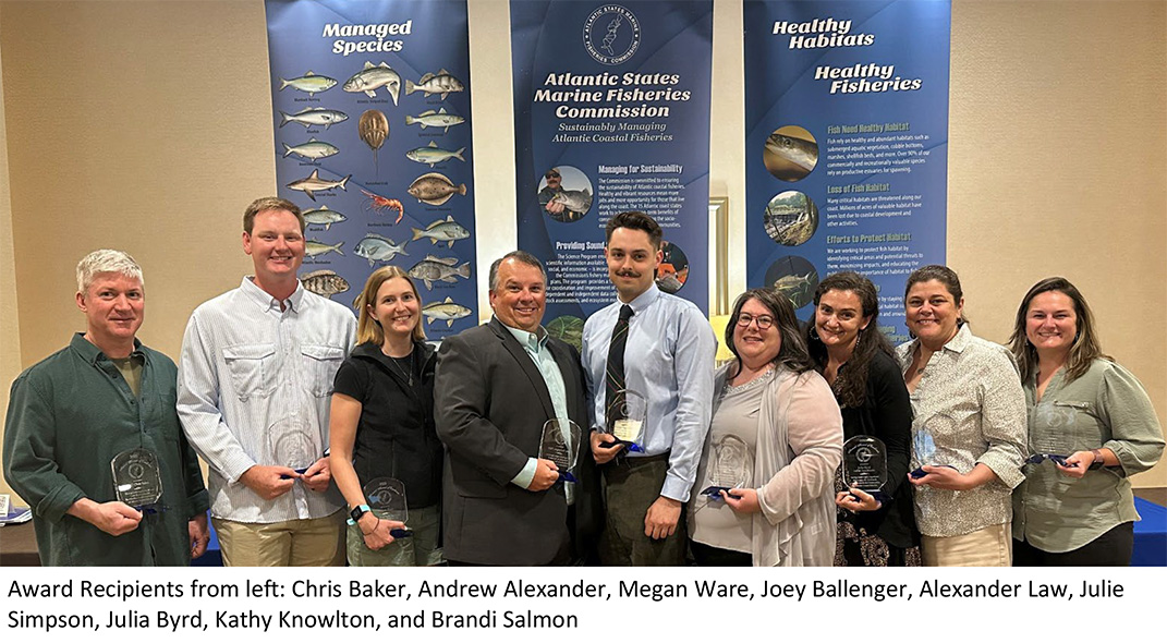 ASMFC Presents 2025 Annual Awards of Excellence
